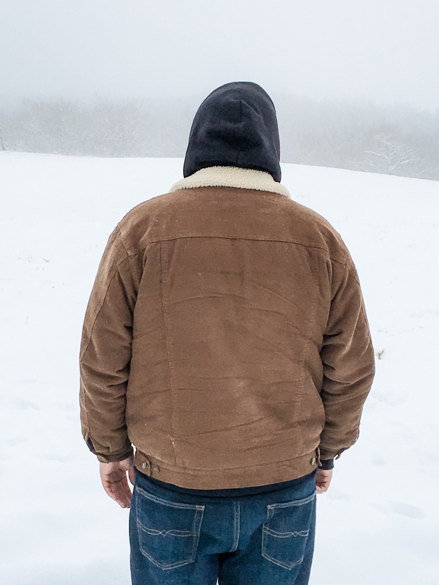 Men’s corduroy/Sherpa jacket