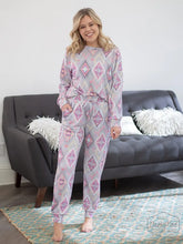 Load image into Gallery viewer, Pretty in Pastels, Aztec Loungewear Set
