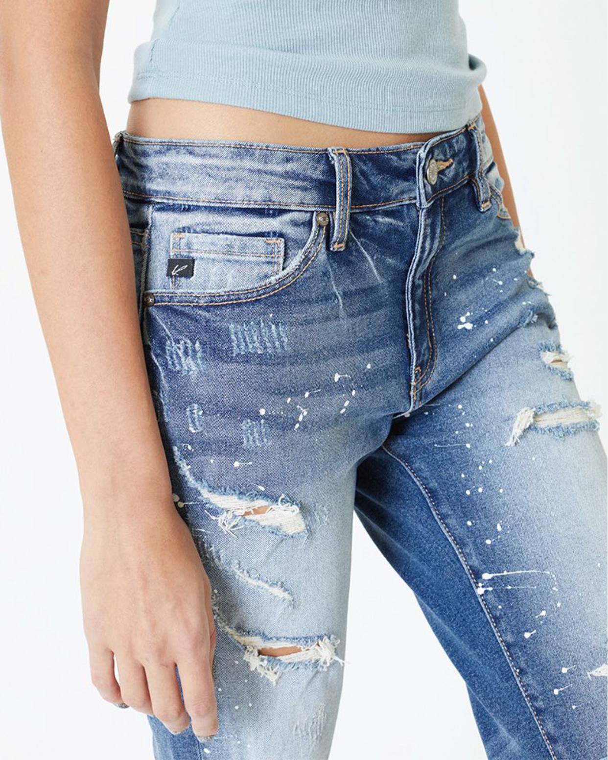 KanCan Paint Speck Jeans