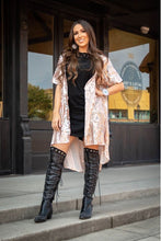 Load image into Gallery viewer, Rose Gold Sequin Duster
