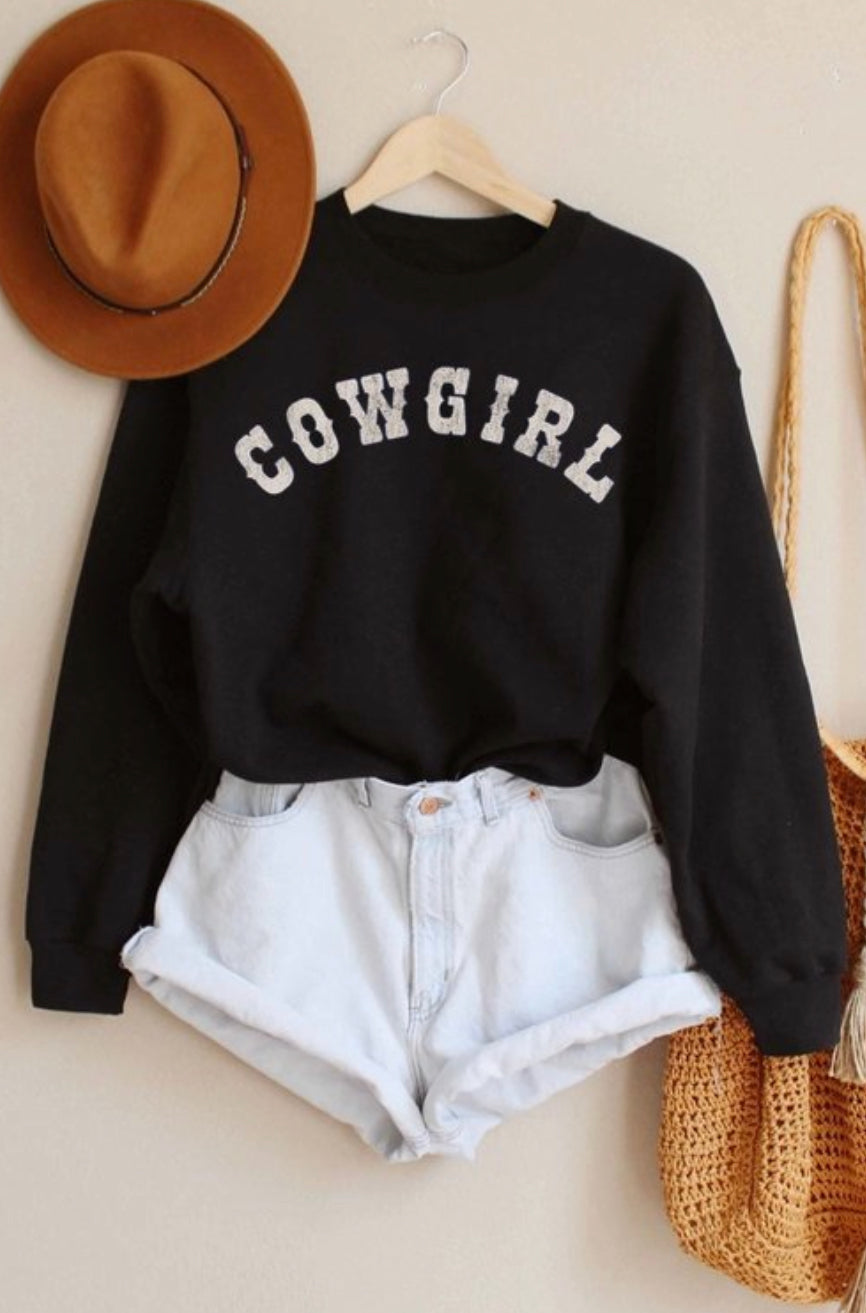 Cowgirl Crewneck Sweatshirt