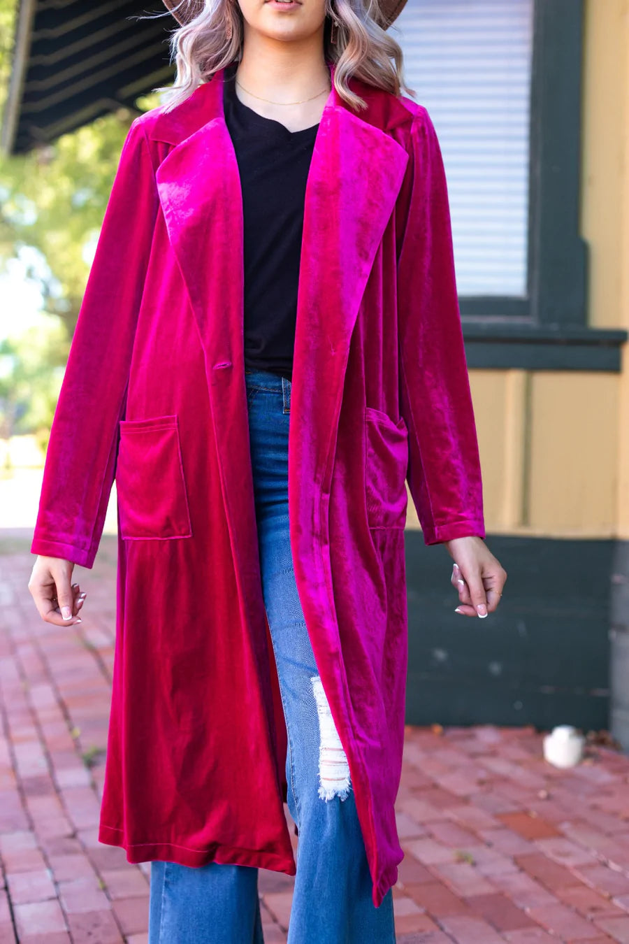 Made to Mingle Velvet Jacket