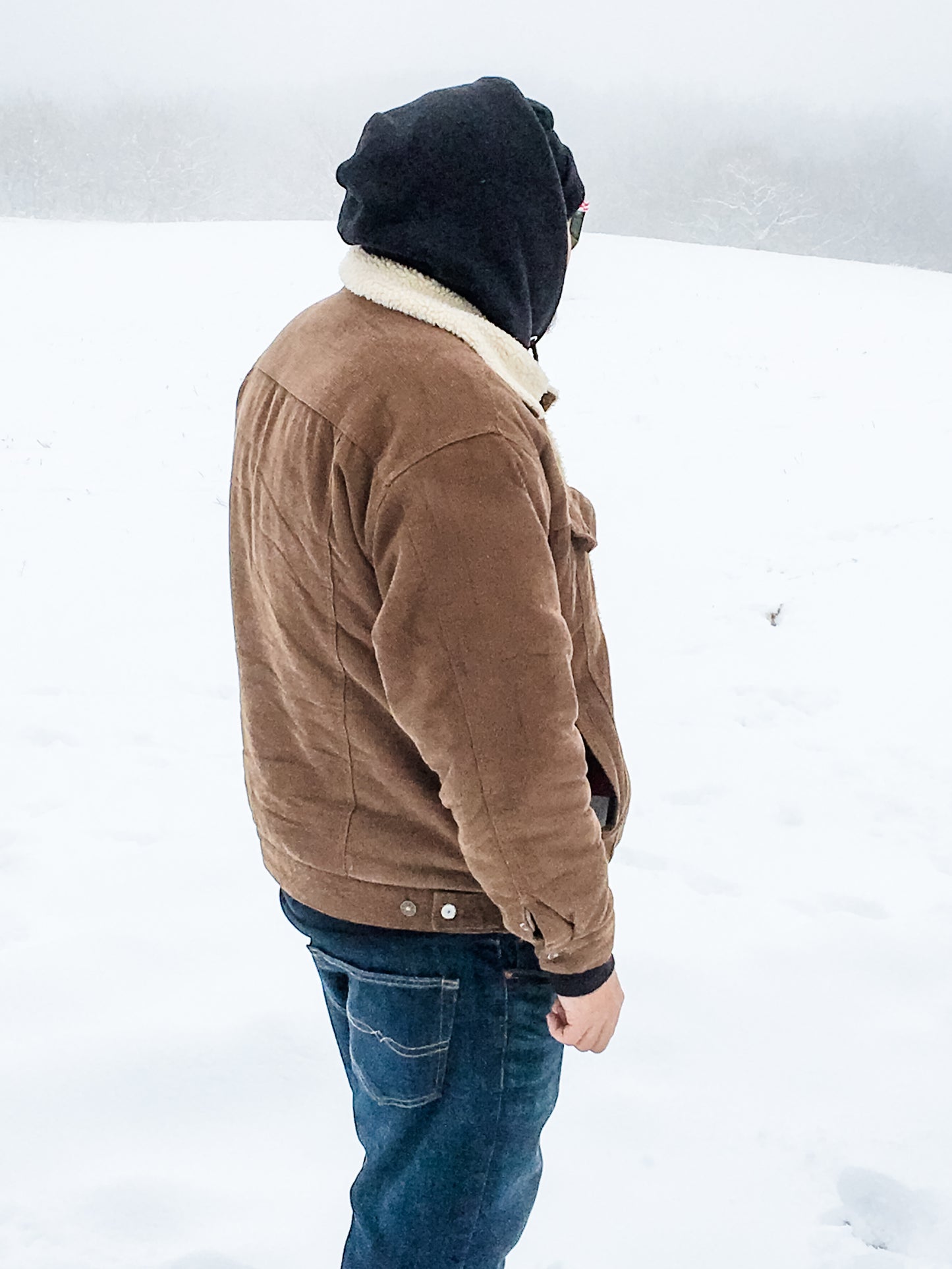 Men’s corduroy/Sherpa jacket