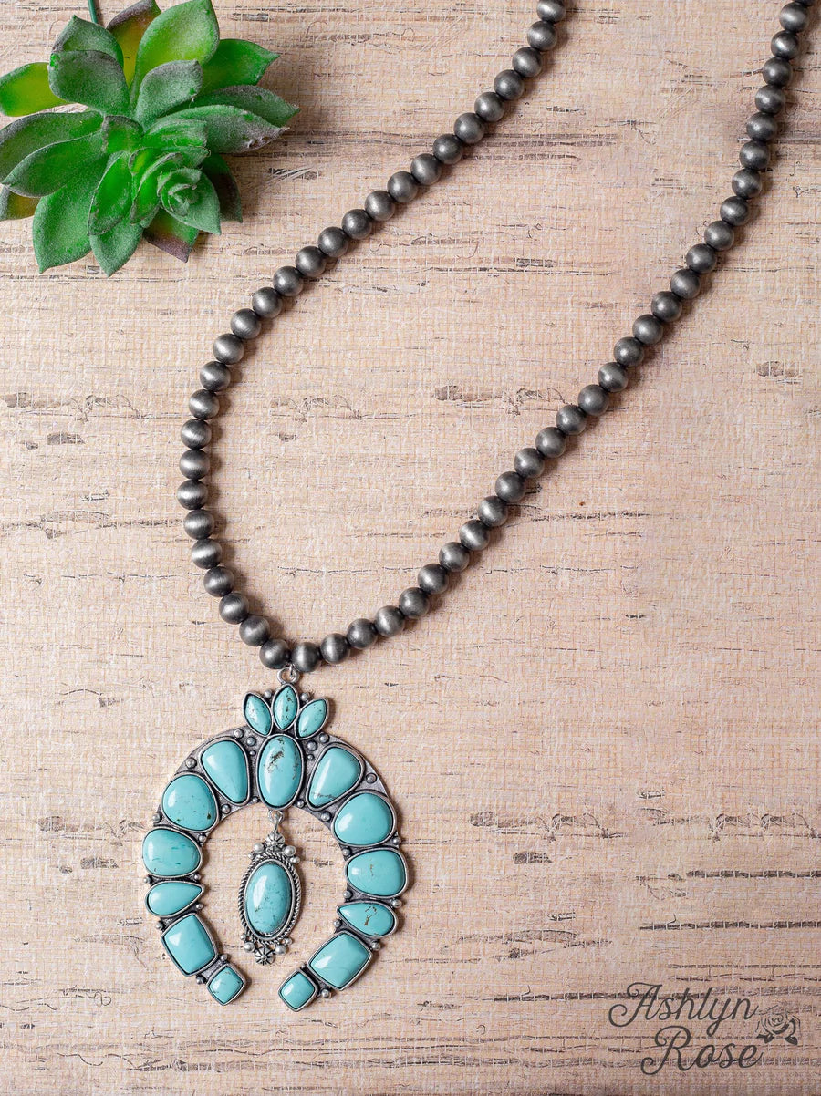 Talk of the Town Squash Blossom Necklace