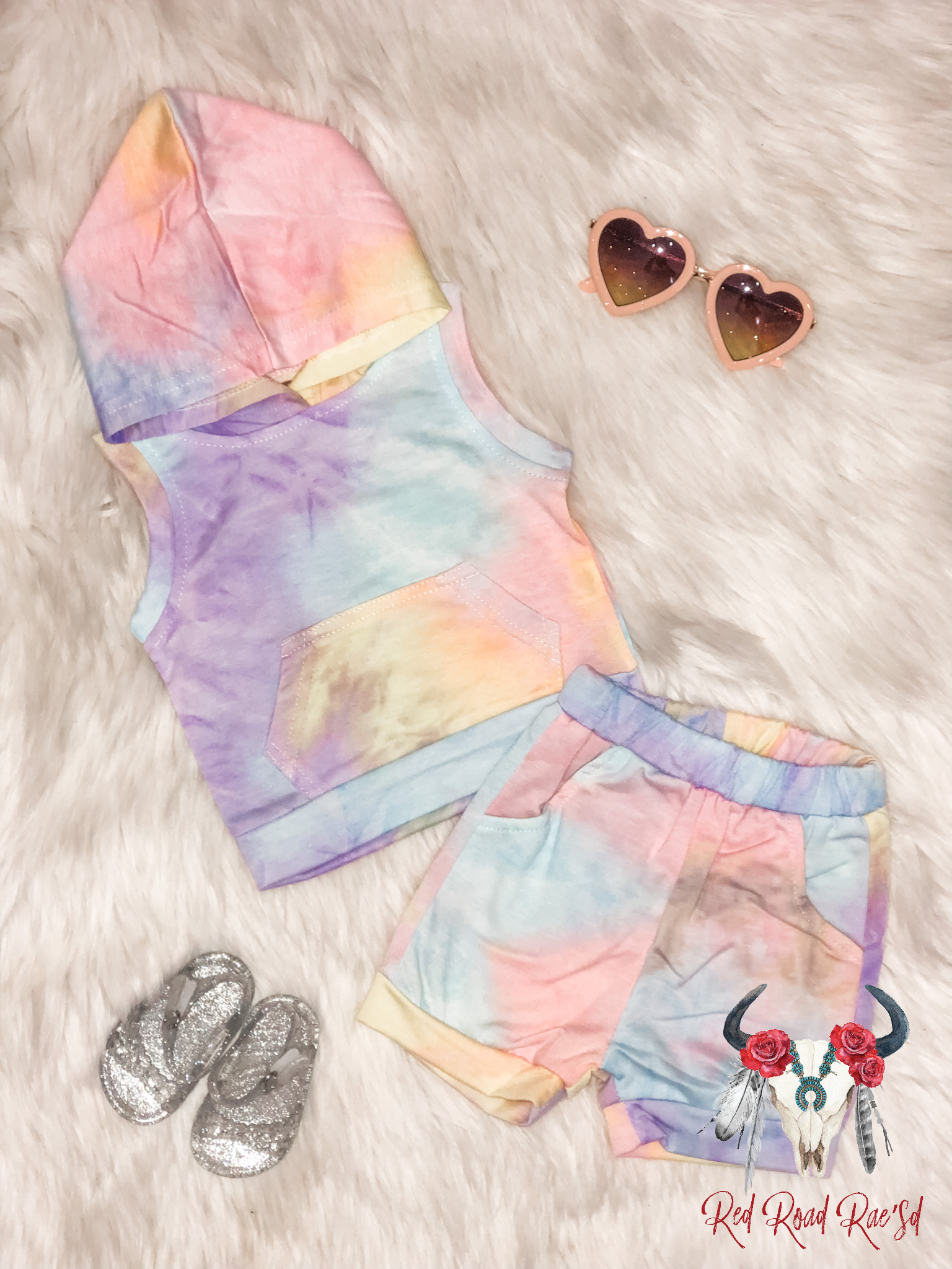 Hoodie Tie dye Set