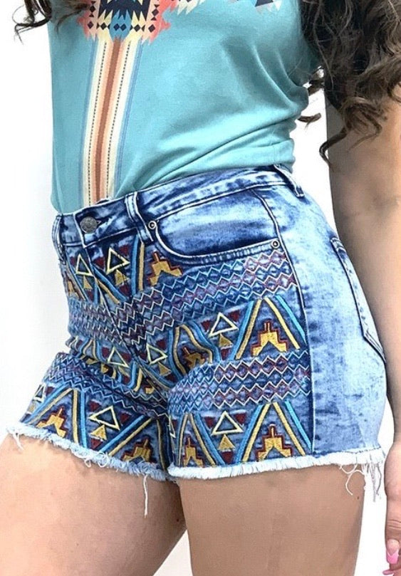 Shania denim shorts