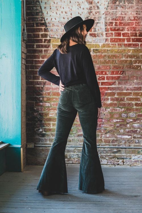 Olive Corduroy Bells