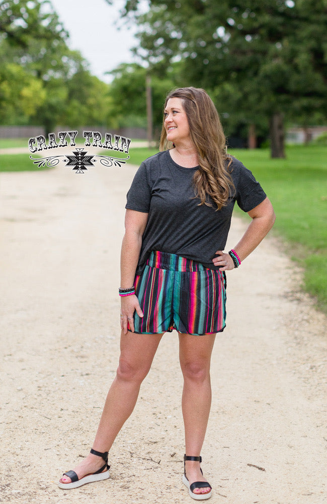 Lake Days Serape Shorts