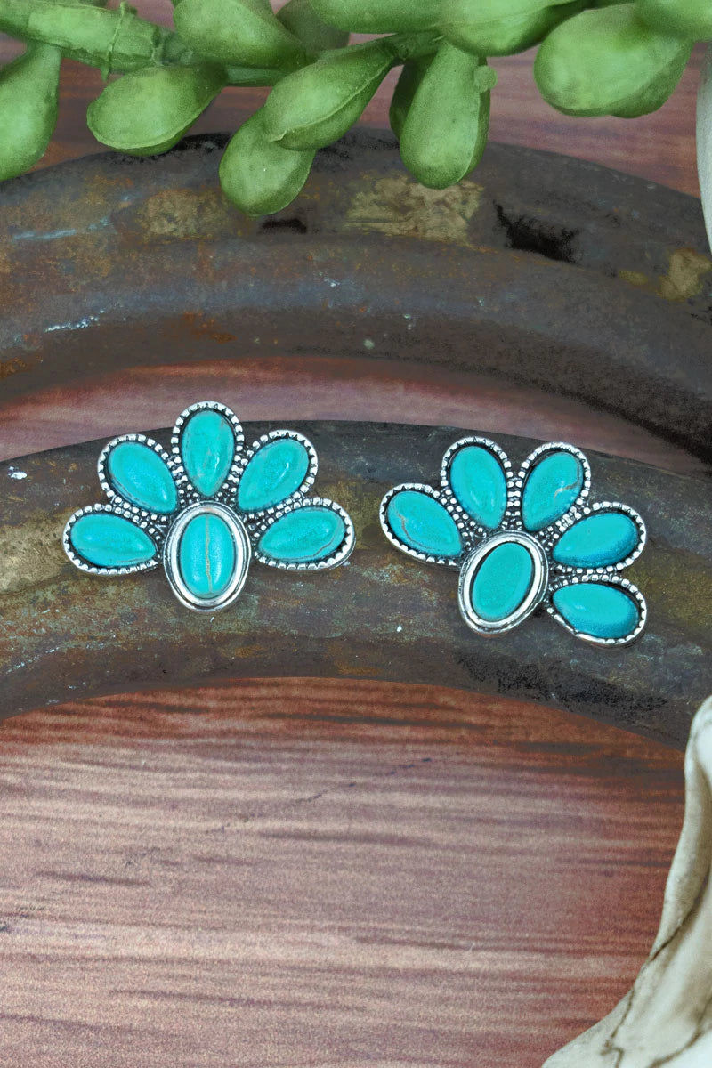 TURQUOISE WINDERMERE EARRINGS