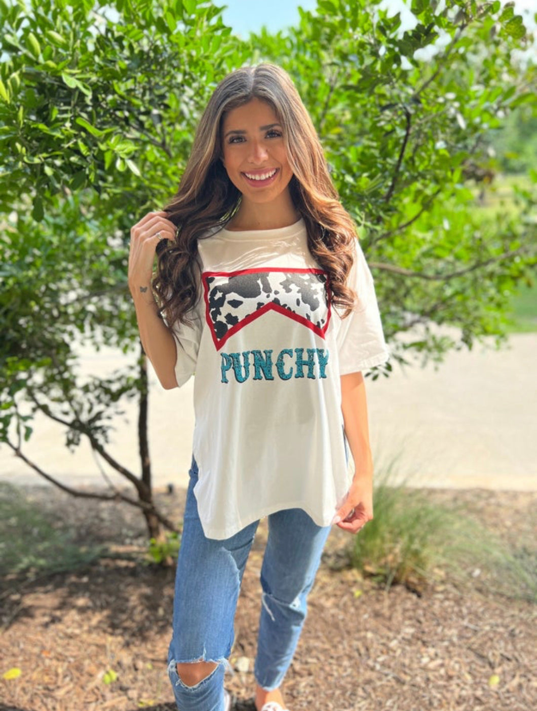 Punchy Oversized Tee