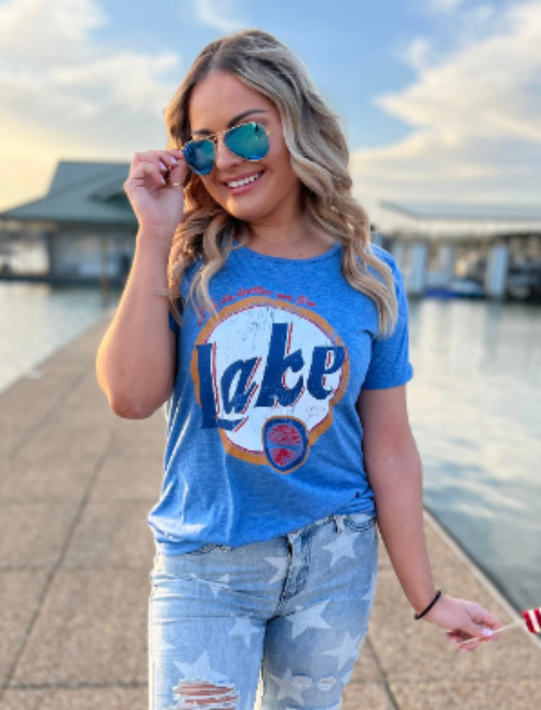 Life is better on the LAKE Tee