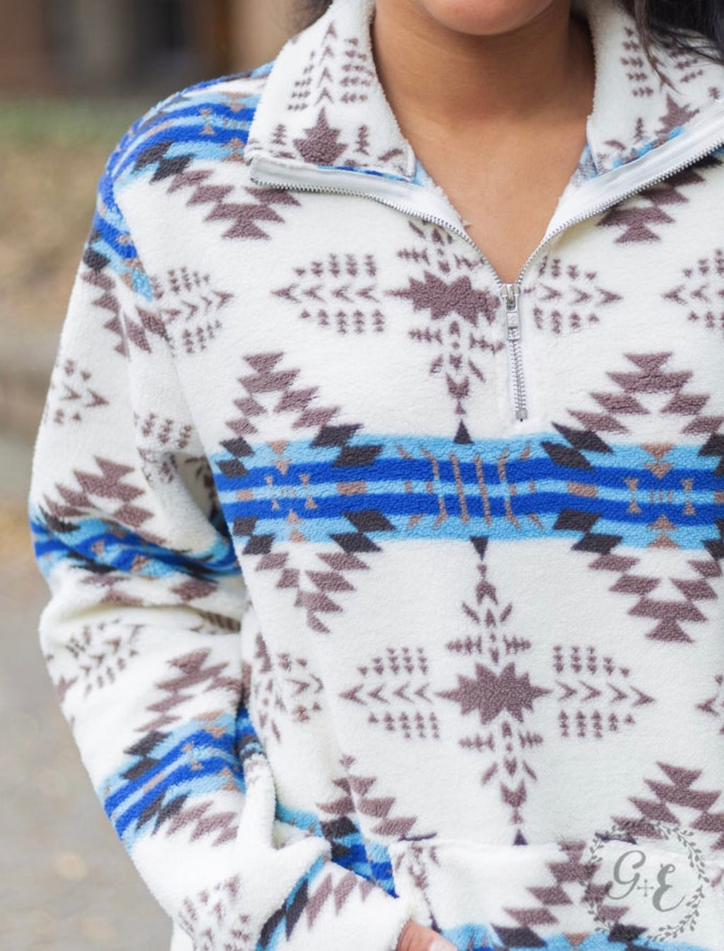 Aztec Adventures Sherpa Pullover