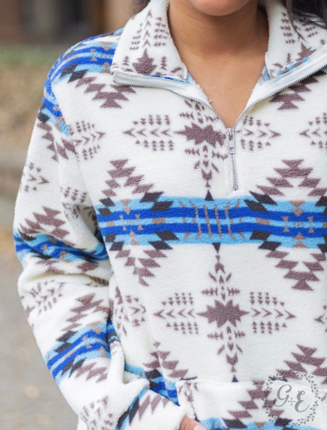 Aztec Adventures Sherpa Pullover