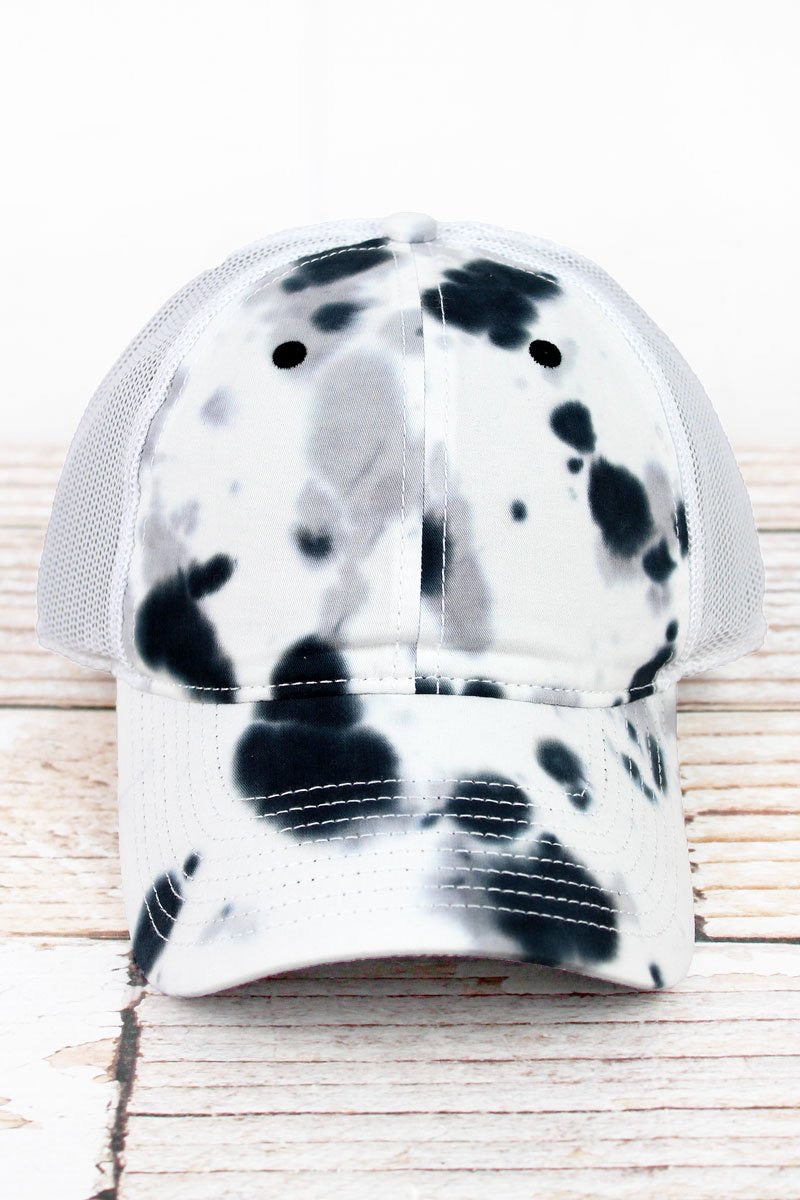 Tie dye ball cap