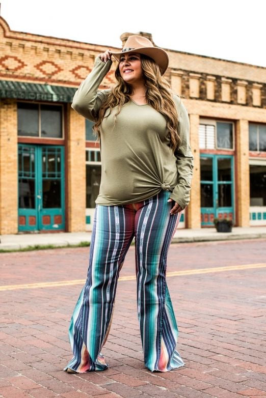 Serape Bell Bottoms