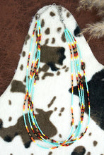 Load image into Gallery viewer, ADELINE SEED BEAD LAYERED NECKLACE
