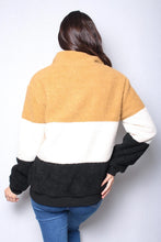 Load image into Gallery viewer, Sherpa Colorblock Pullover
