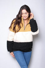 Load image into Gallery viewer, Sherpa Colorblock Pullover
