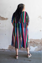 Load image into Gallery viewer, BLUE SERAPE HIGH LOW TOP
