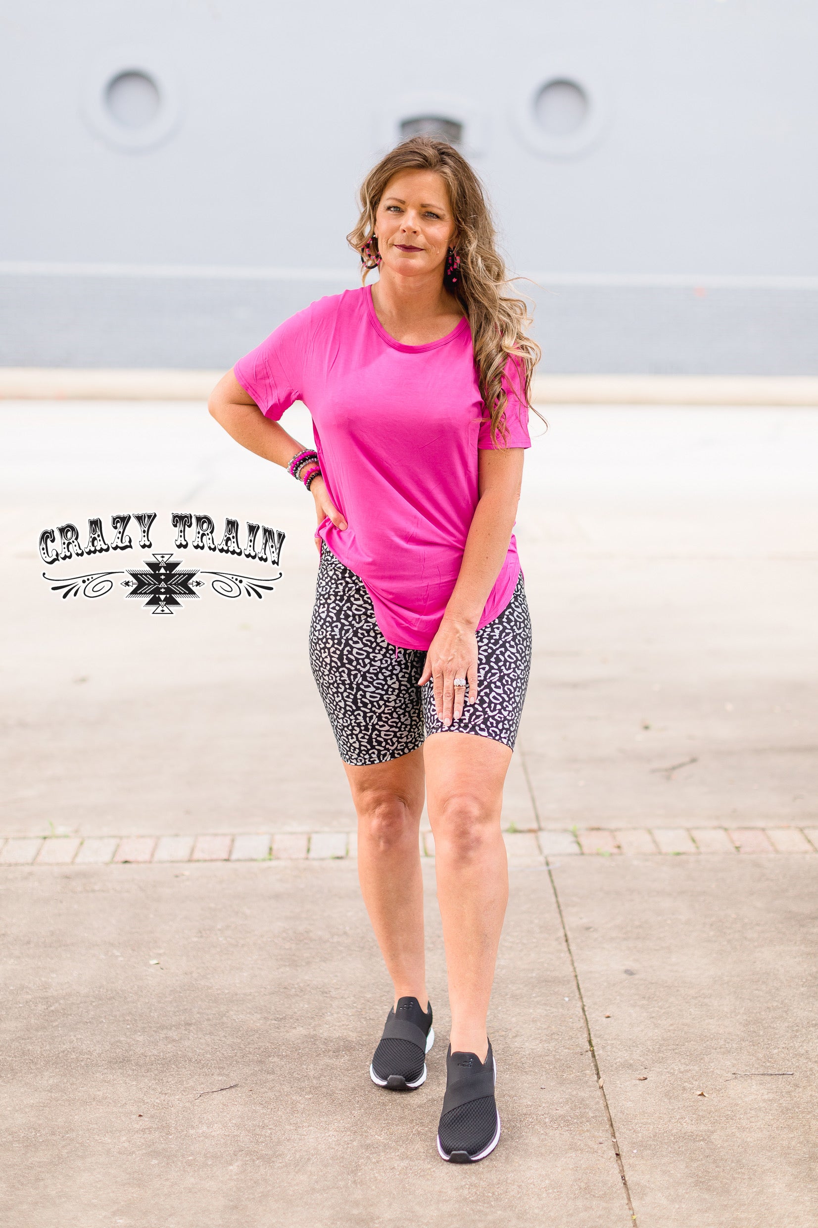 Silver Leo Biker Babe Shorts