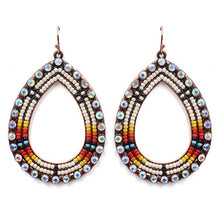 Load image into Gallery viewer, Open drop earrings
