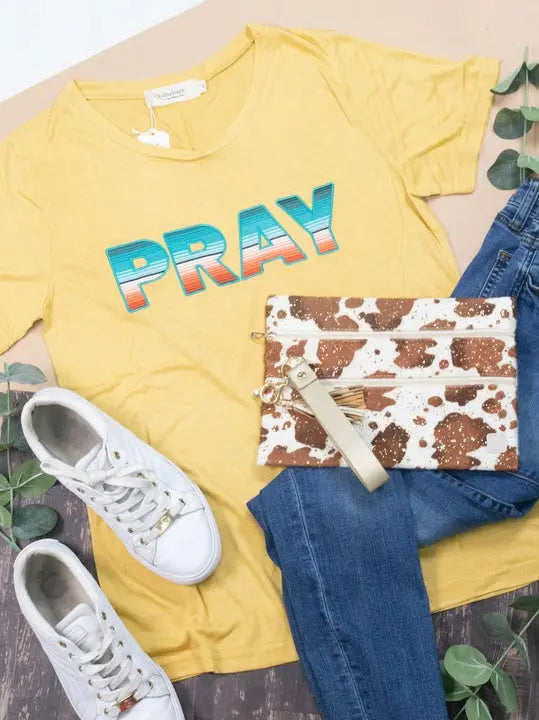 Serape Pray Tee