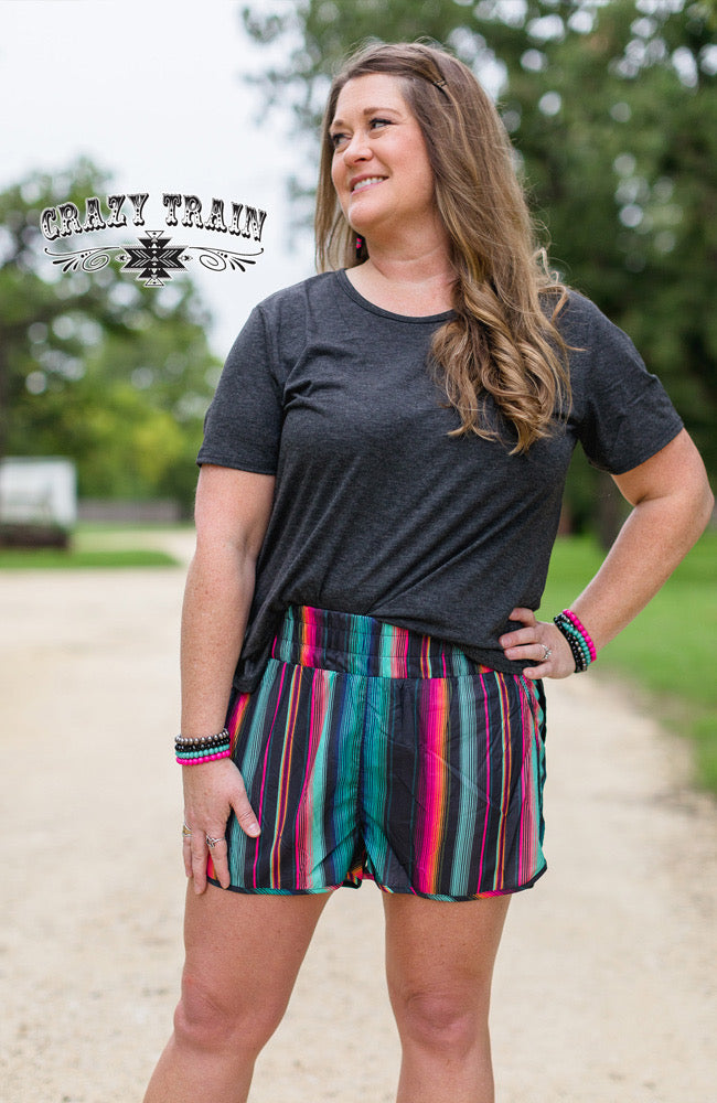 Lake Days Serape Shorts