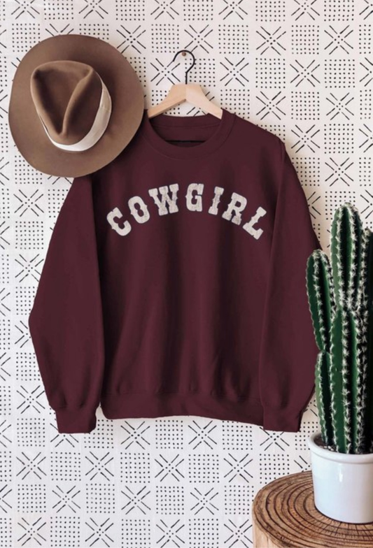 Cowgirl Crewneck Sweatshirt