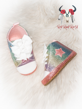 Load image into Gallery viewer, Cutest Glitter Star Infant Sneakers
