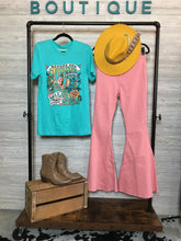 Load image into Gallery viewer, Pink Flare Jeans
