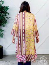 Load image into Gallery viewer, Mimosa Mornings Multi-Panel Duster - Jeweled Serape
