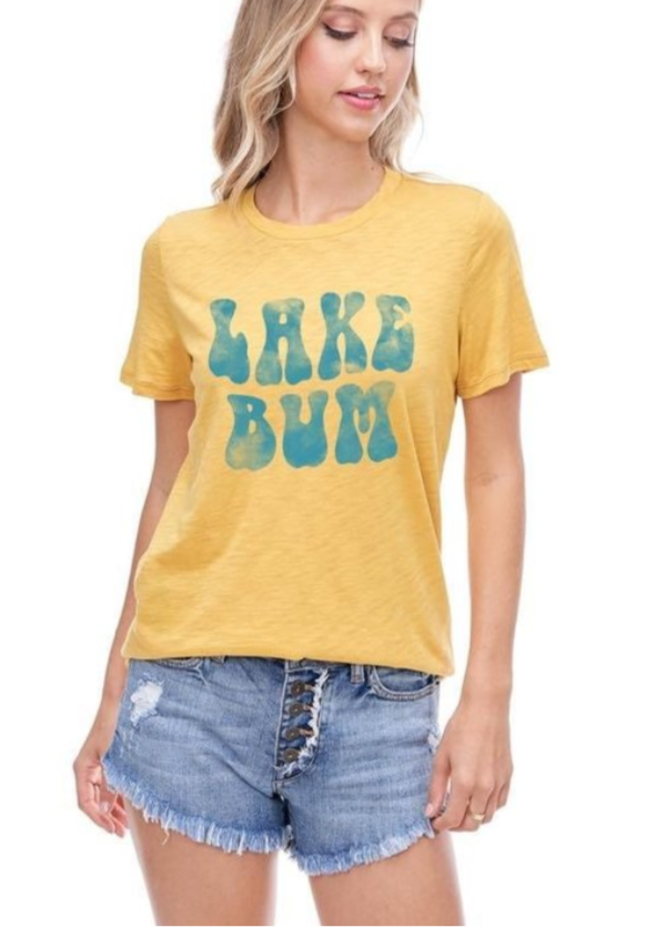 Lake Bum tee