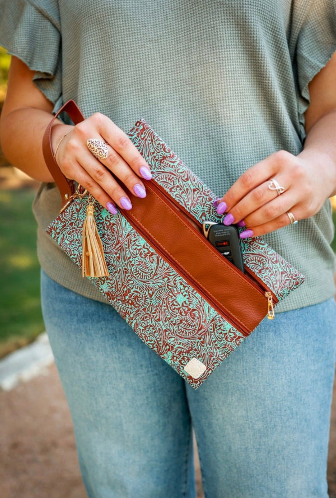 Double Zipper Versi Bag