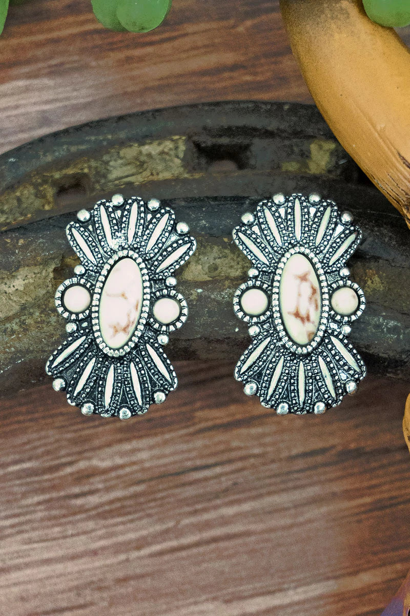 IVORY KENSINGTON EARRINGS