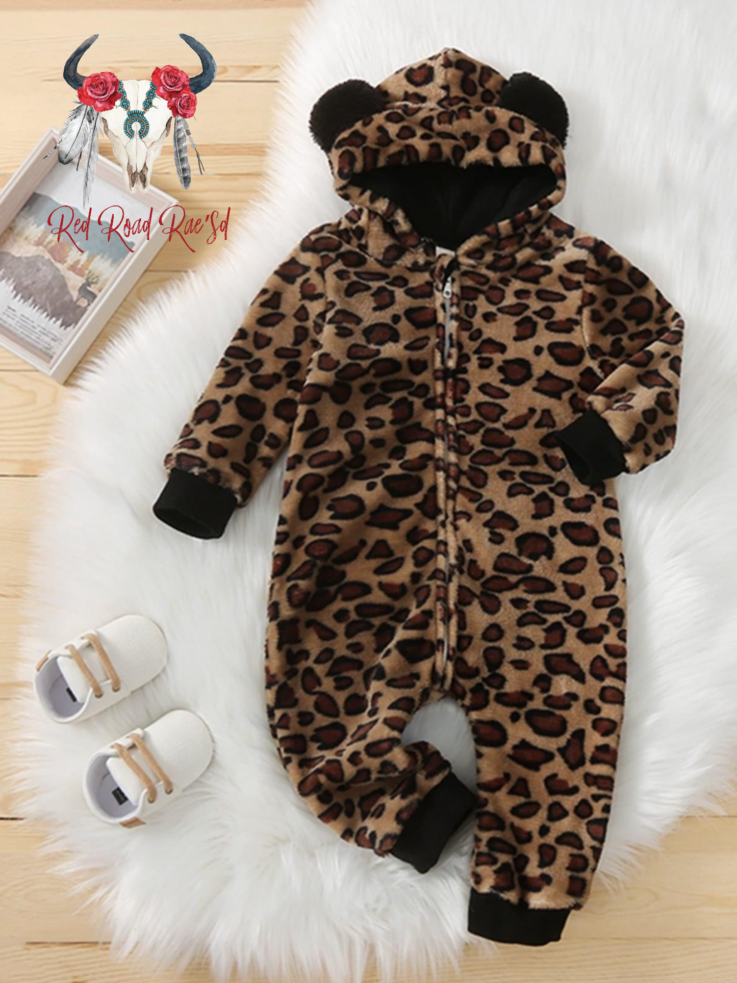 Fleece Leo jumpsuit