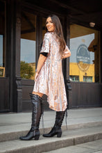 Load image into Gallery viewer, Rose Gold Sequin Duster
