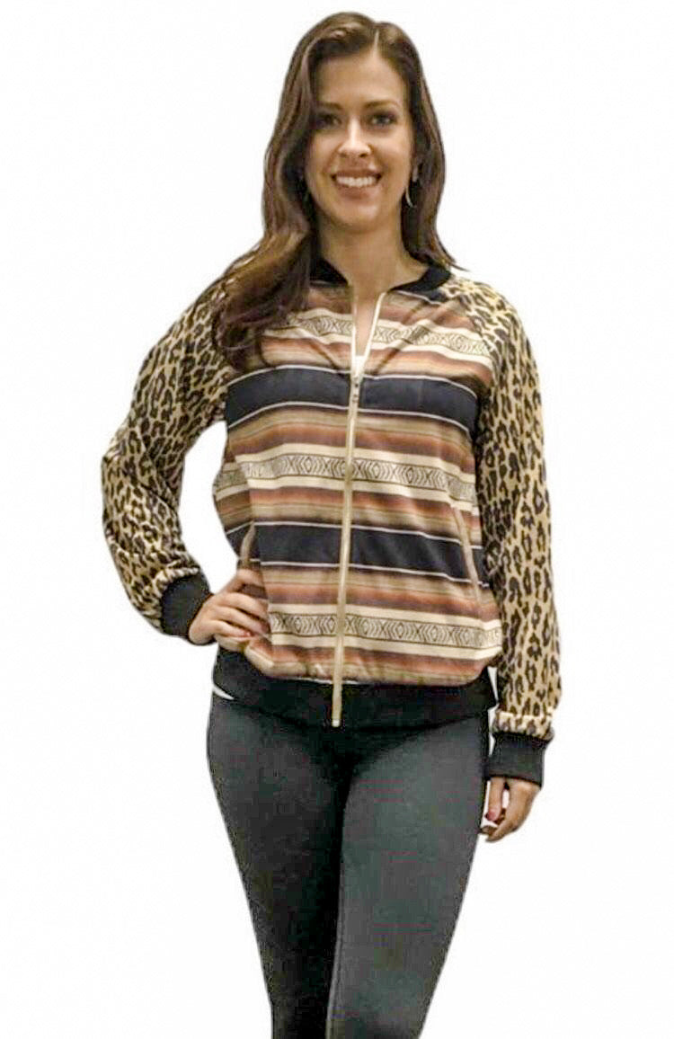 Bonita Suede Bomber Jacket