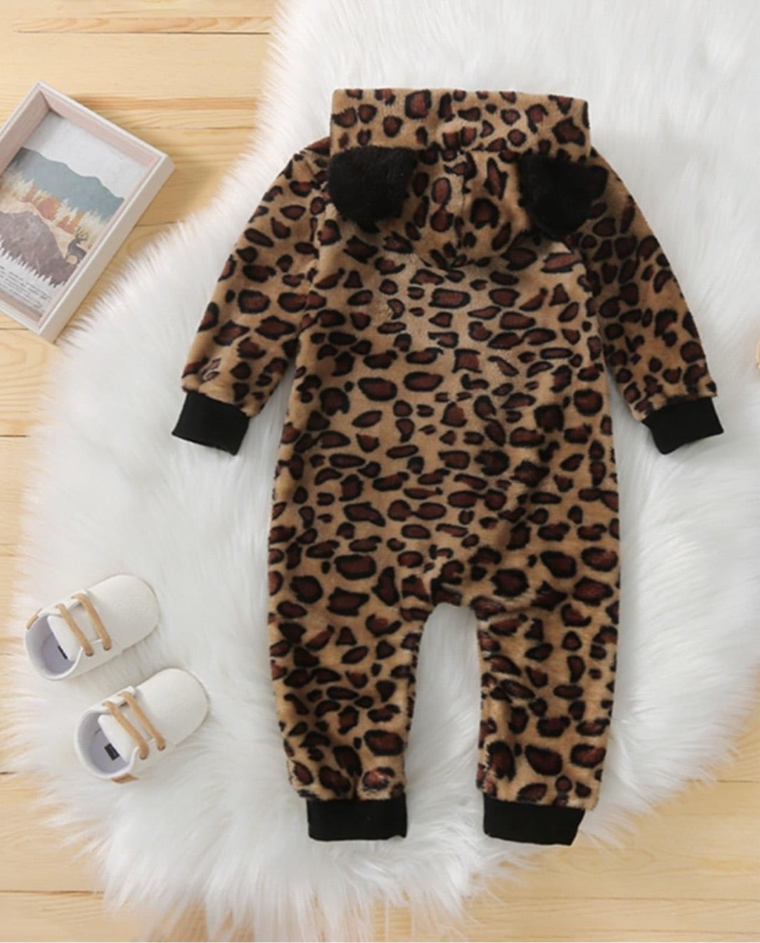 Fleece Leo jumpsuit