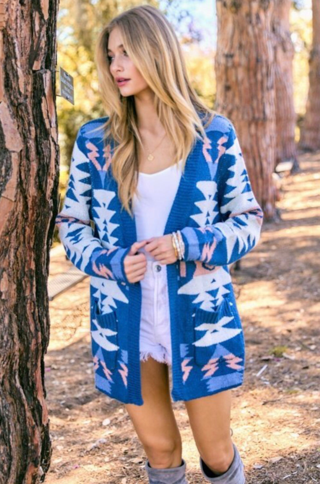 Indigo Blues Cardigan