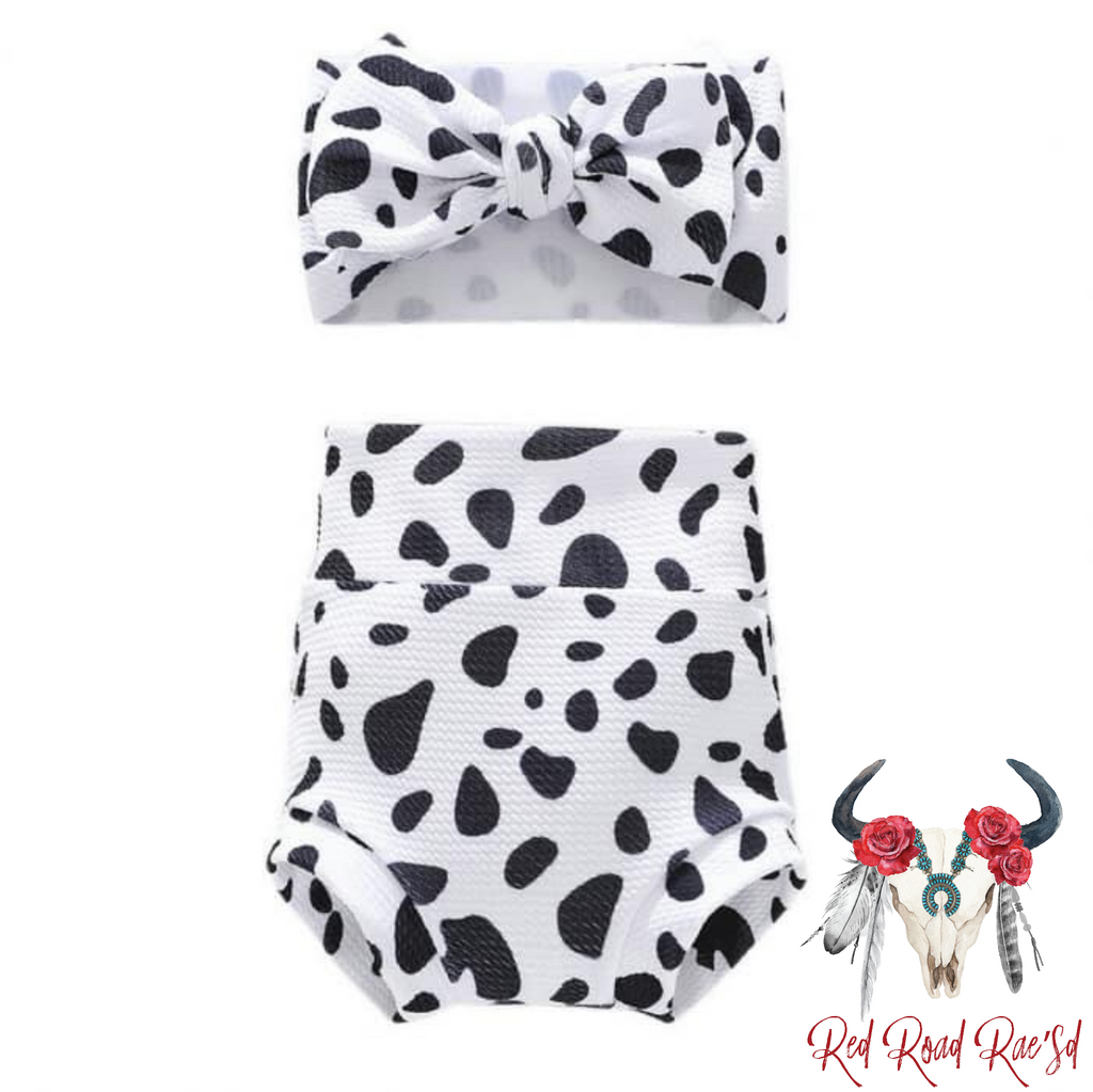 Cow Bummie and Bow