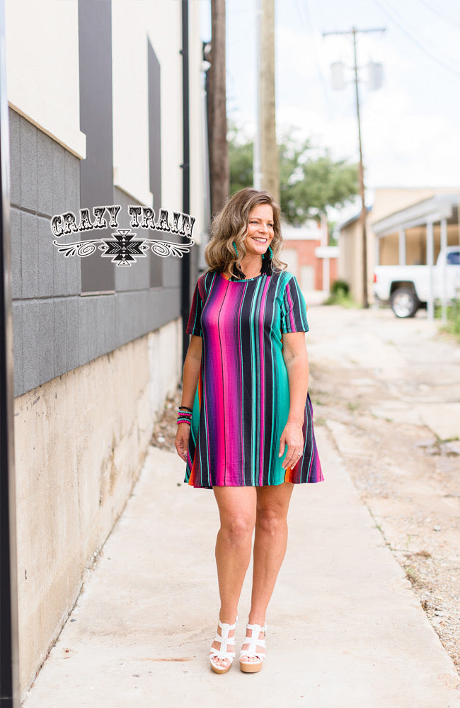 Summertime Serape Dress