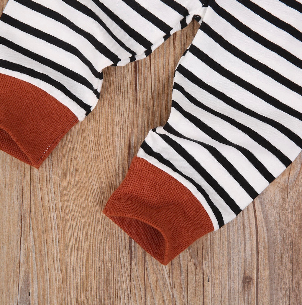 Leo/Stripe Jacket Set