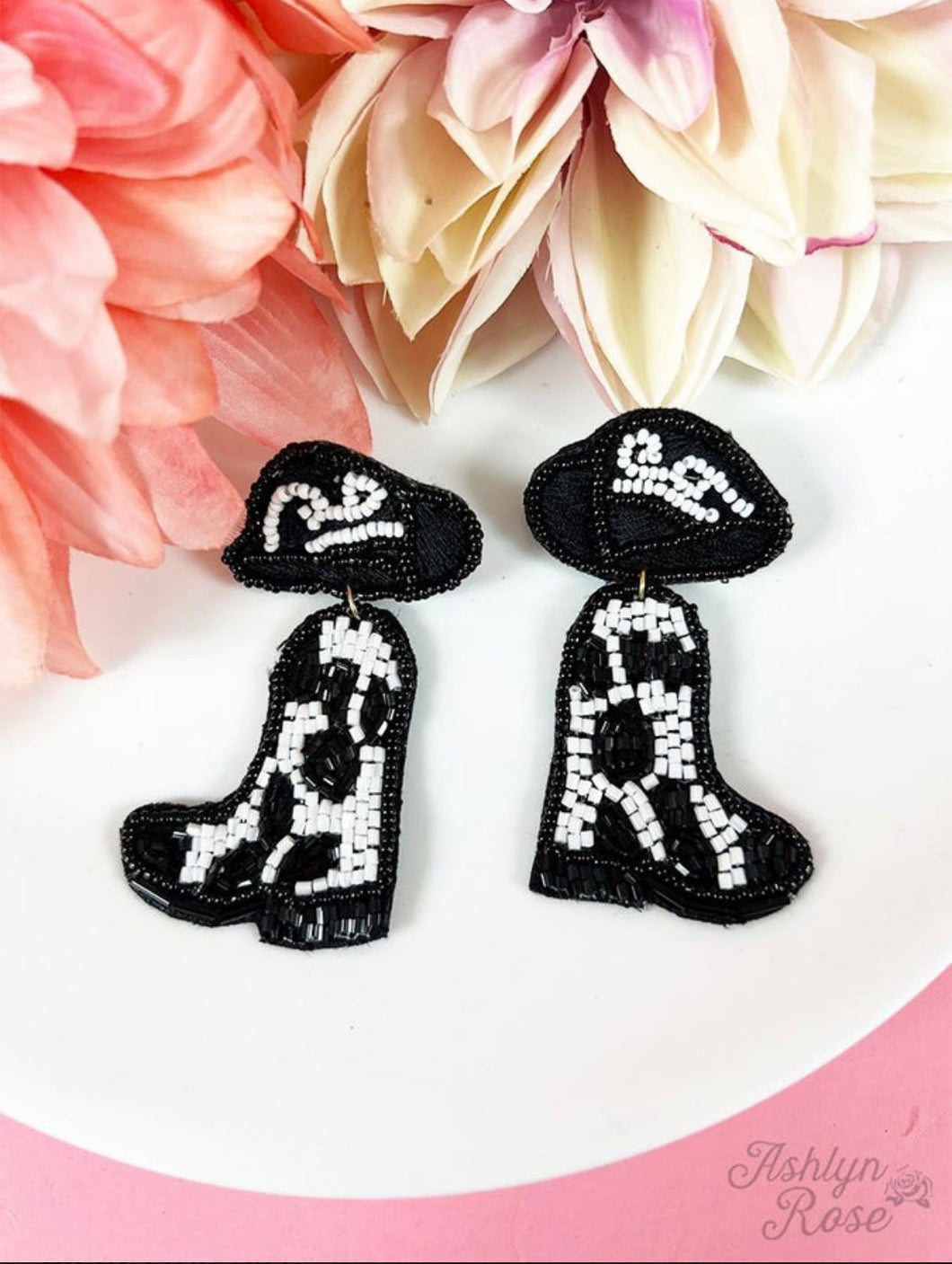 Giddy on Up Cowgirl Earrings