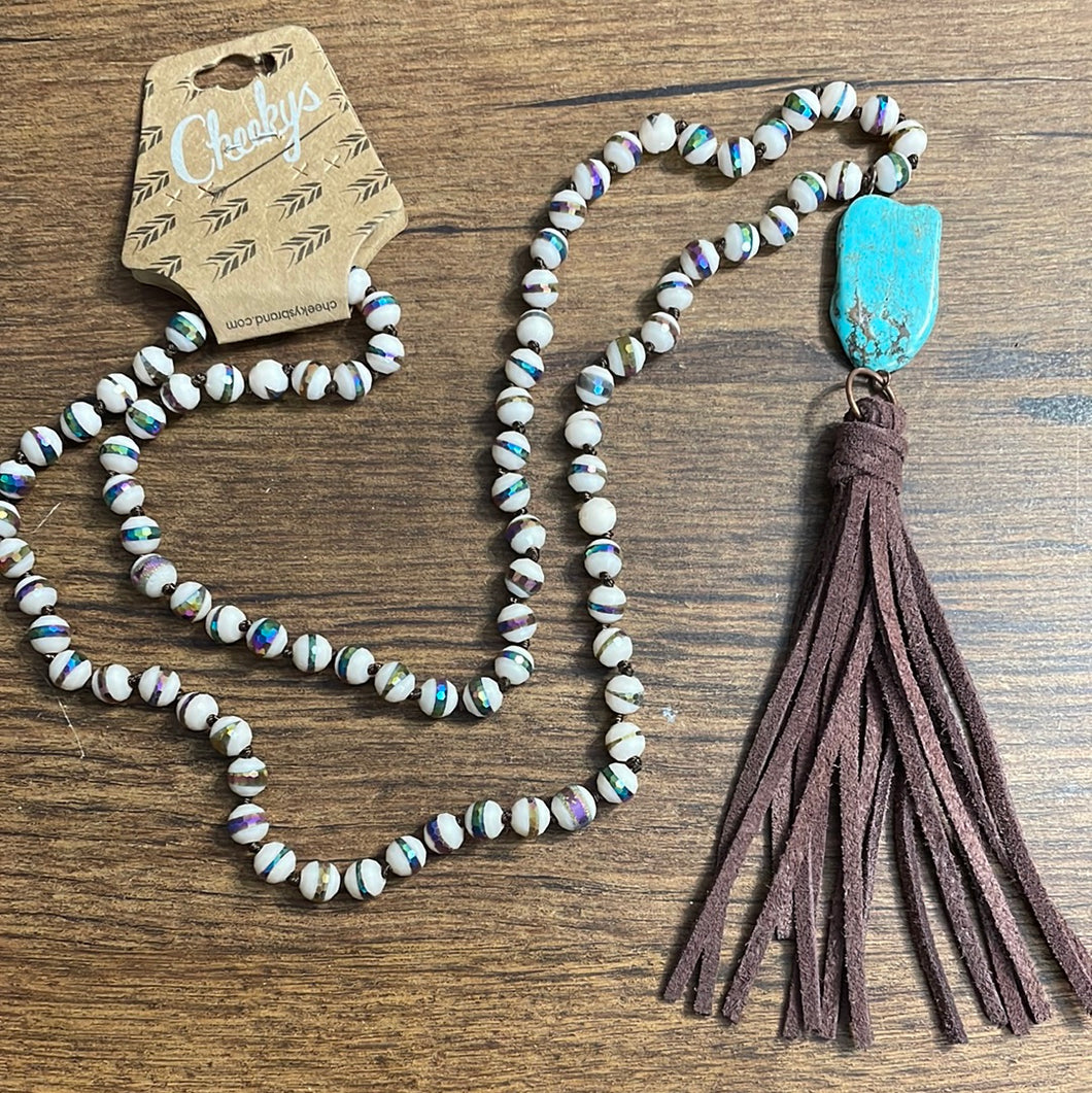 Aurora Tassel Necklace