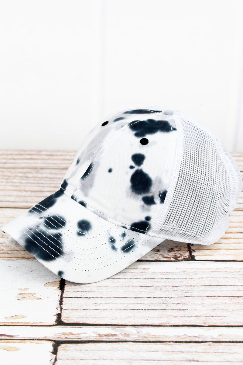 Tie dye ball cap