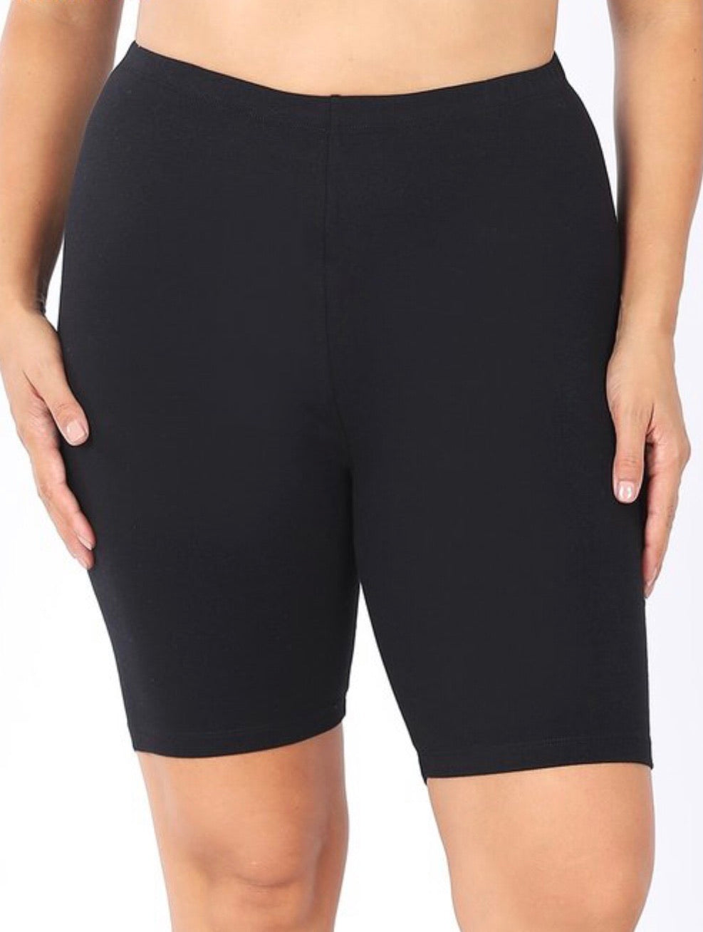 Black Biker Shorts