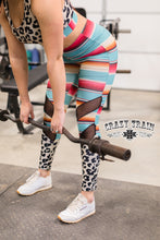 Load image into Gallery viewer, Savage Serape Athletic Leggings
