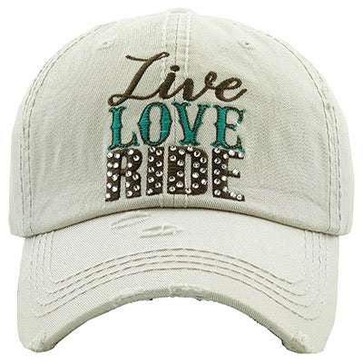 Live Love Ride Caps