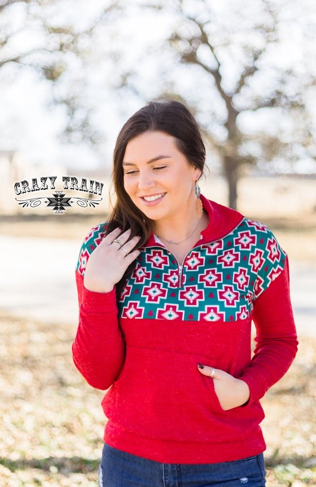 Christmas Cross Pullover