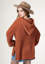 Load image into Gallery viewer, Copper Hooded Sweater
